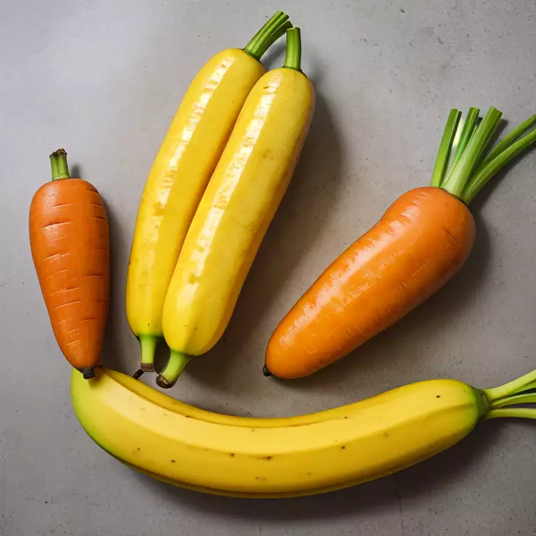 bananas y zanahorias penes